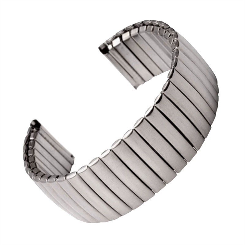 22mm Brushed Metal Stainless Steel Expans Stretch Watch Band Metal Adapters for Casio GShock GSteel GST110 GSTB100 GST300 GST400