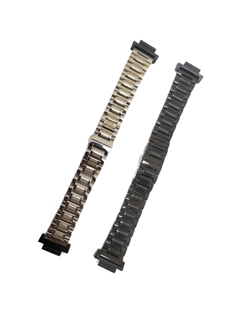 22mm Stainless Steel Watch Band Polished Metal Strap for Casio GA2100 GShock
