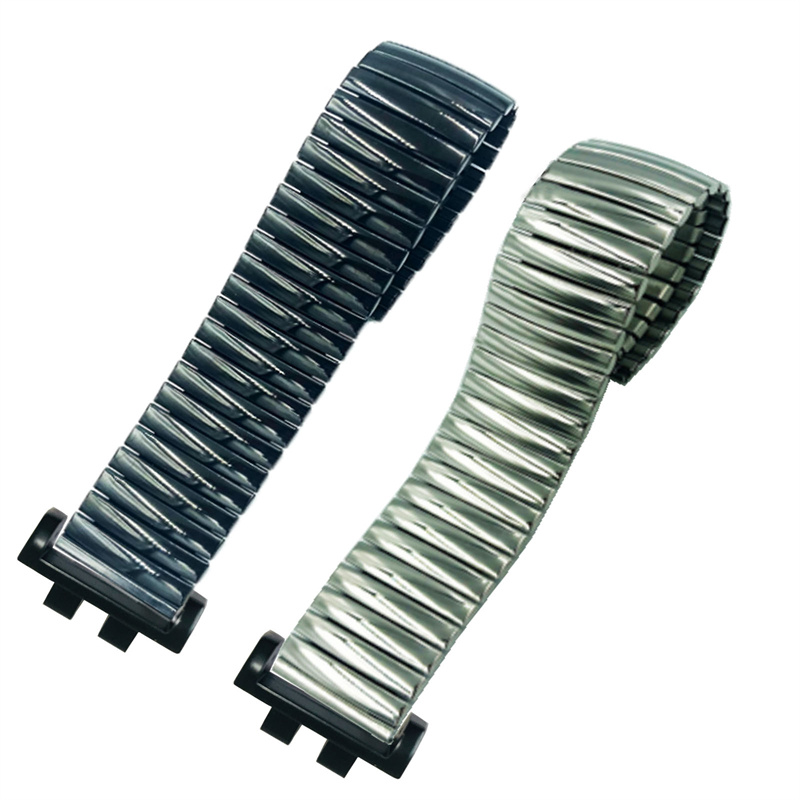 20mm Brushed Metal Stainless Steel Expans Stretch Watch Band Metal Adapters for Casio GShock GMW-B5000 Metal Square